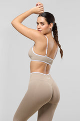 Bombshell Sports Bra - Nude