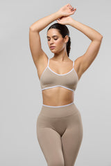 Bombshell Sports Bra - Nude