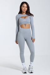 Pilates Girl Leggings - Grey