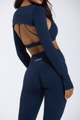 Pilates Girl Leggings - Dark Blue