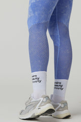 Exotic Scrunch Leggings - Blue