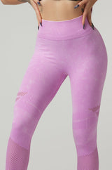 Exotic Scrunch Leggings - Pink
