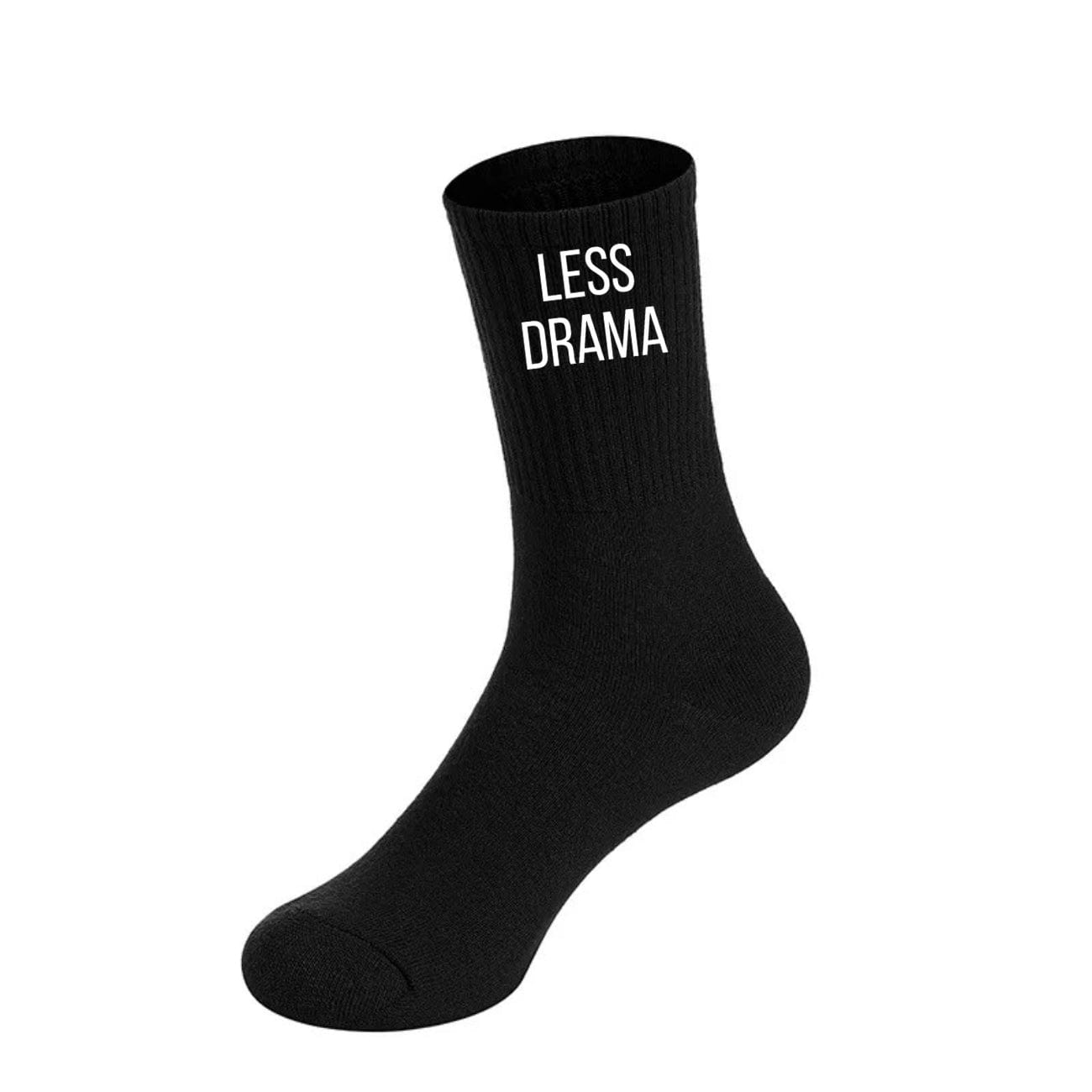 LESS DRAMA Socks - Black