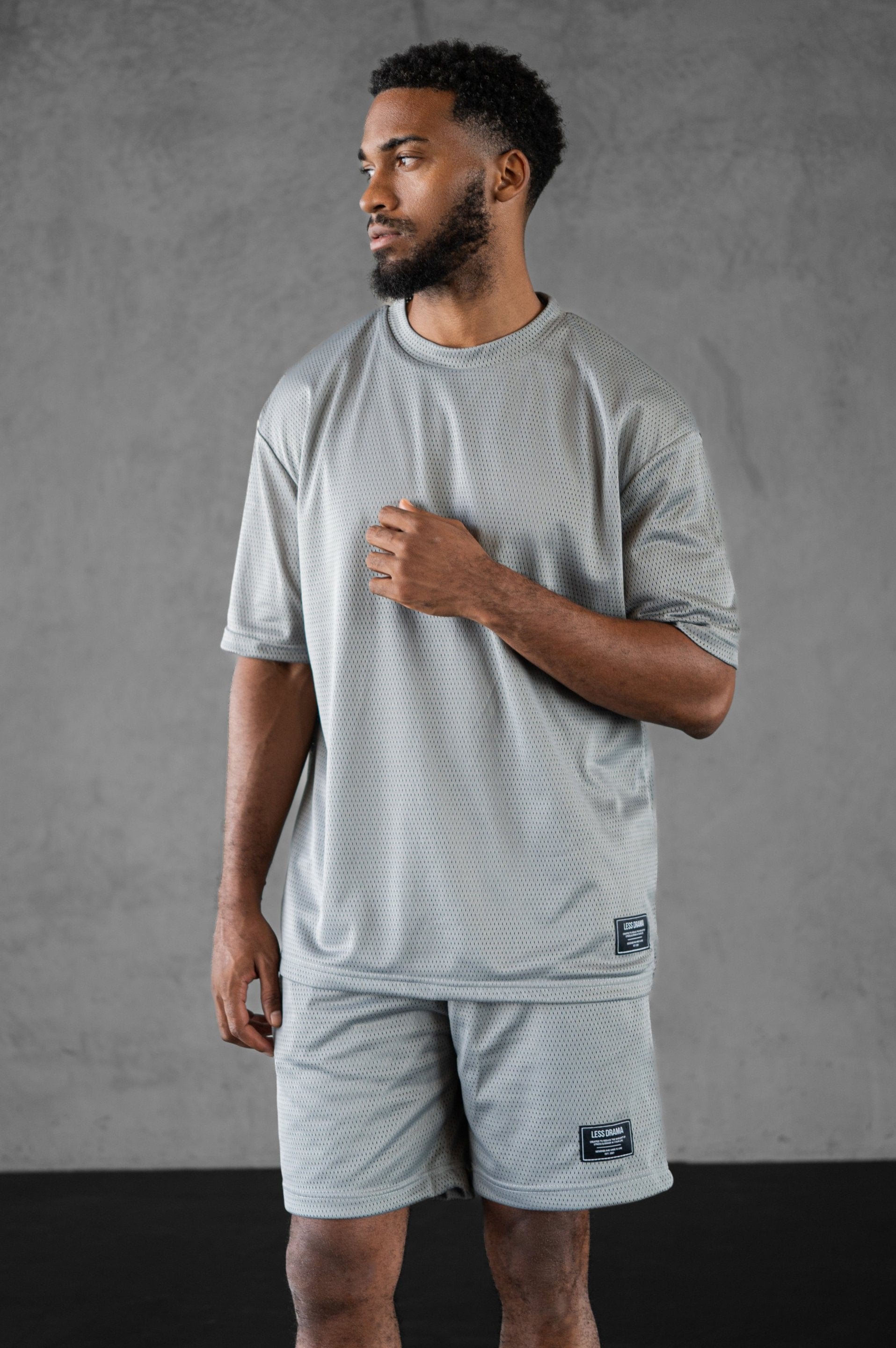 Mesh T-Shirt - Grey