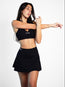 Tennis Babe Skirt - Black