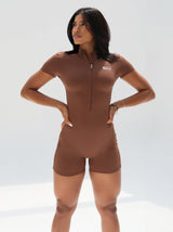 Naked Jumpsuit Short - Brown