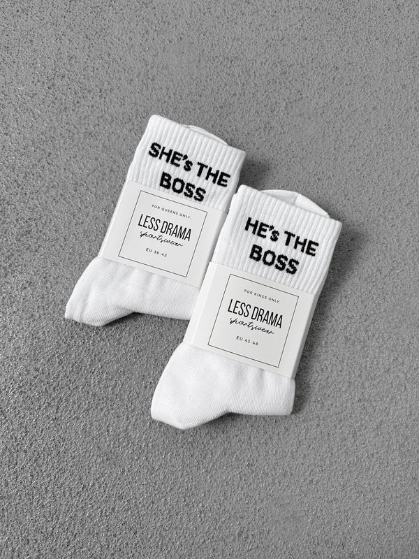 He's The Boss - Unisex Socks