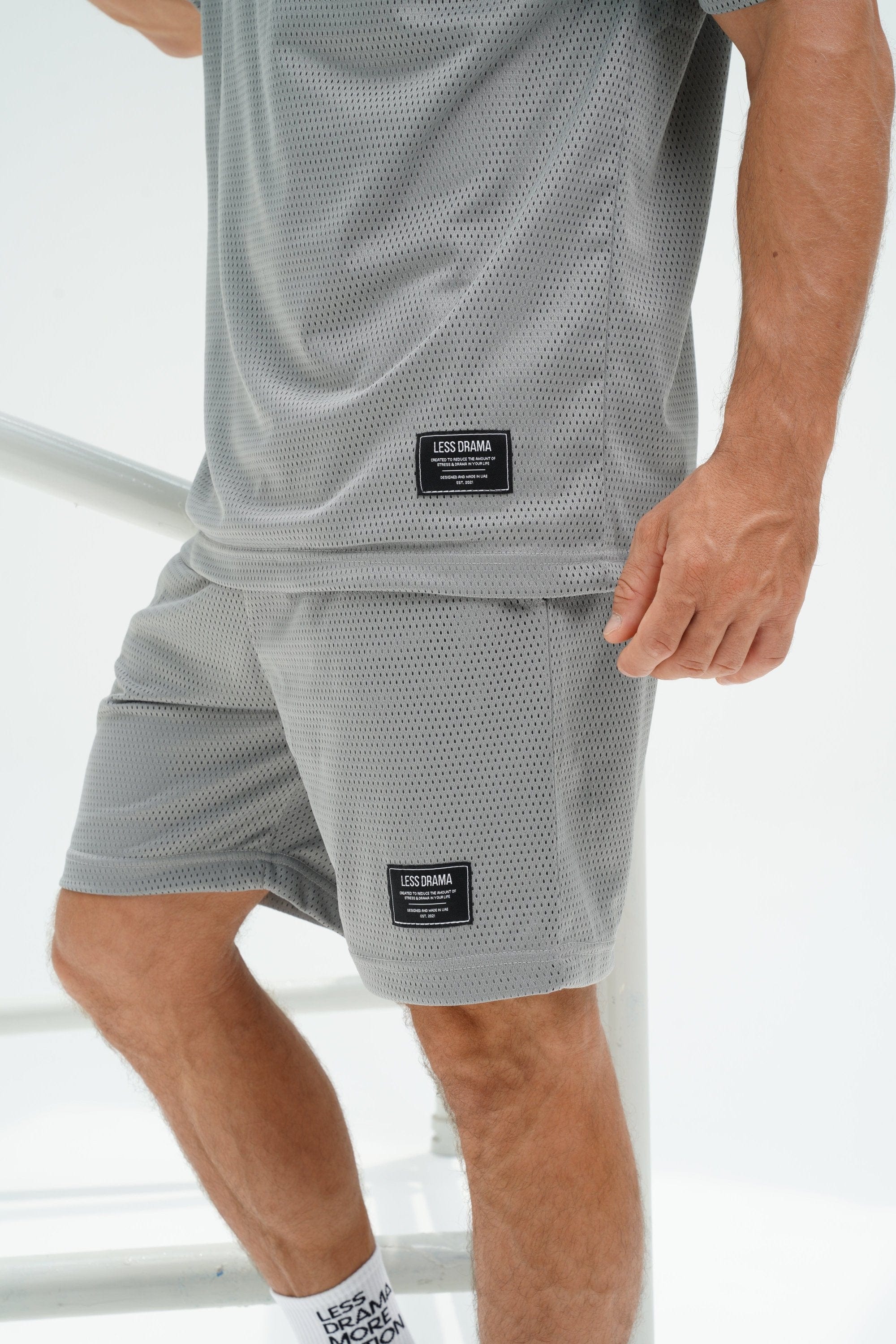 Mesh Shorts - Grey