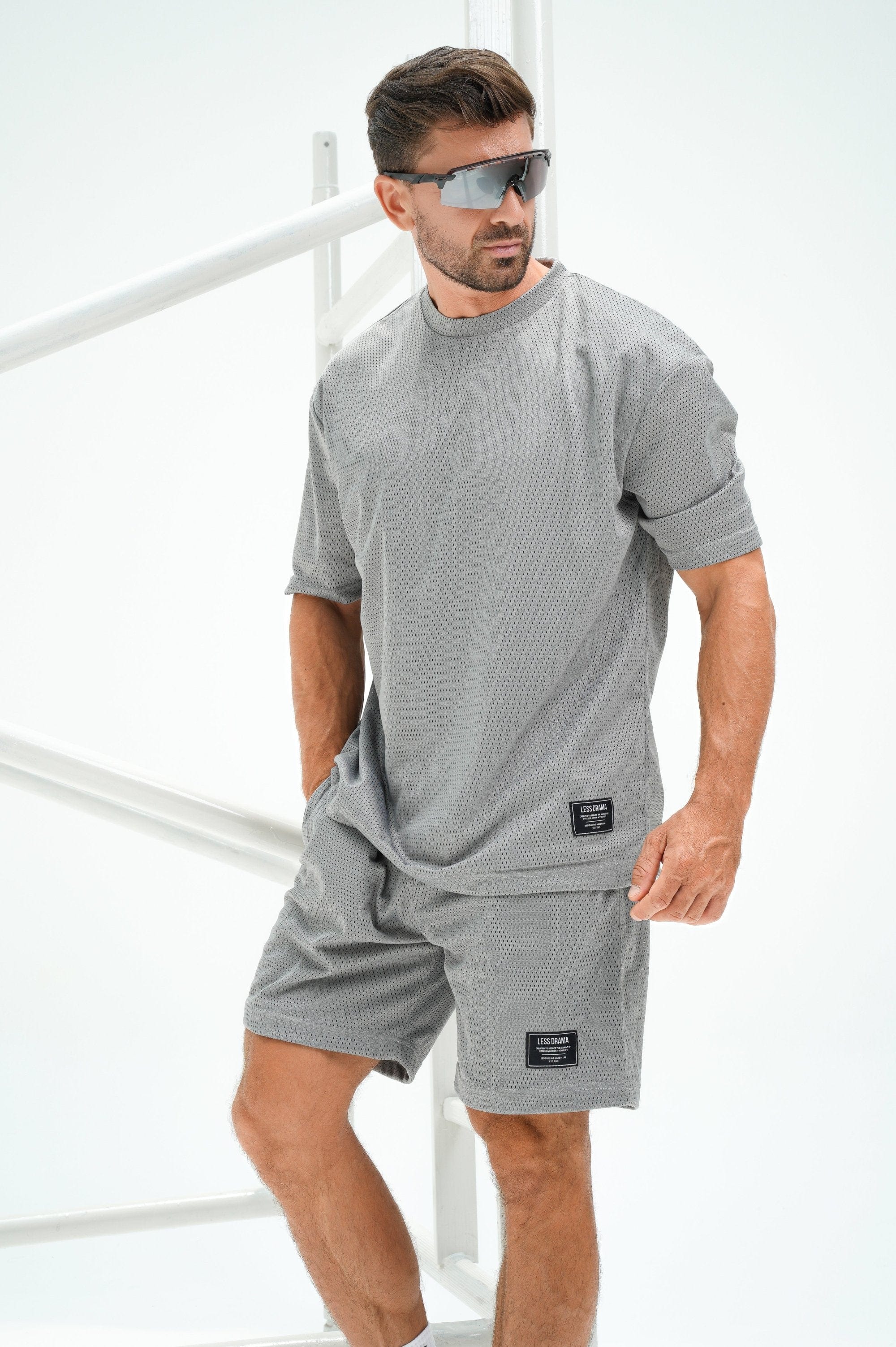 Mesh Shorts - Grey