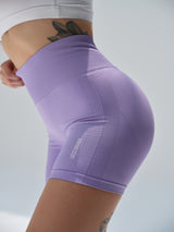 Peachy Scrunch Shorts - Purple