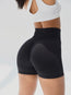 Peachy Scrunch Shorts - Black