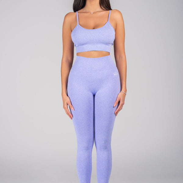 Gymshark Set Flex Leggings And Crop Top Purple - $60 (11% Off Retail) New  With Tags - From Kensey